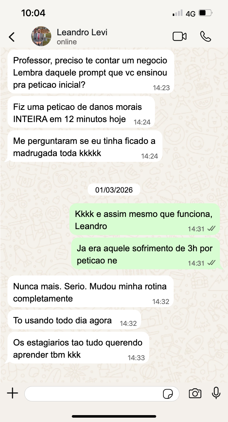 Depoimento Leandro Levi