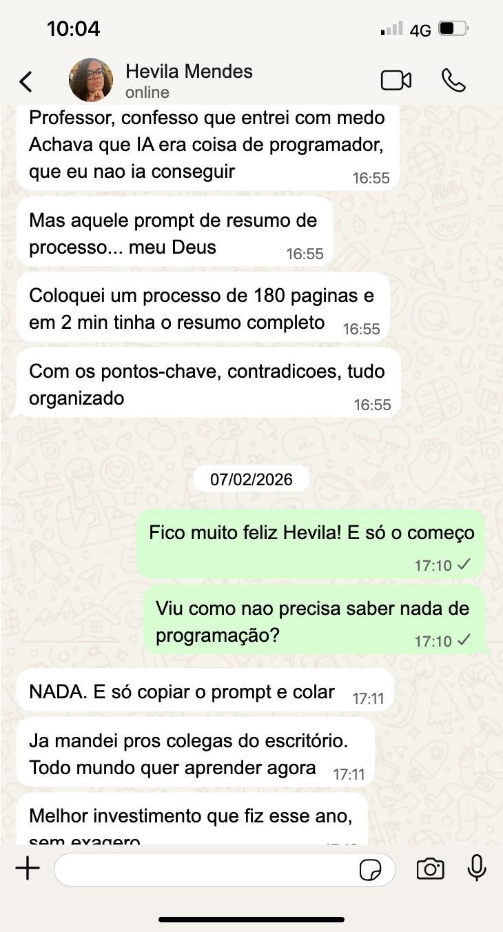 Depoimento Hevila Mendes