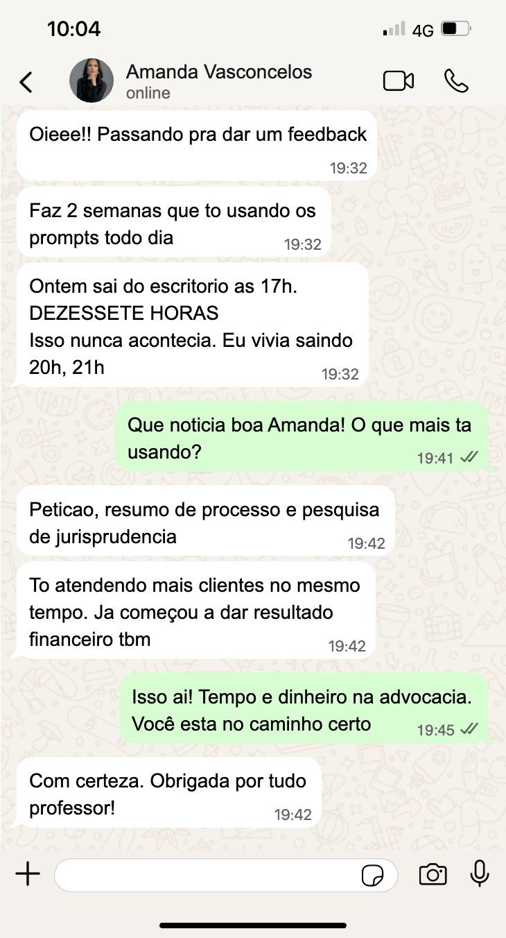 Depoimento Amanda Vasconcelos